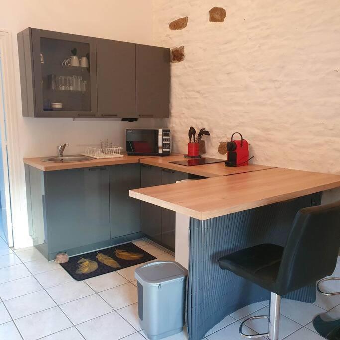 Studio Nid Cosy Avec Piscine Bonnemain 외부 사진